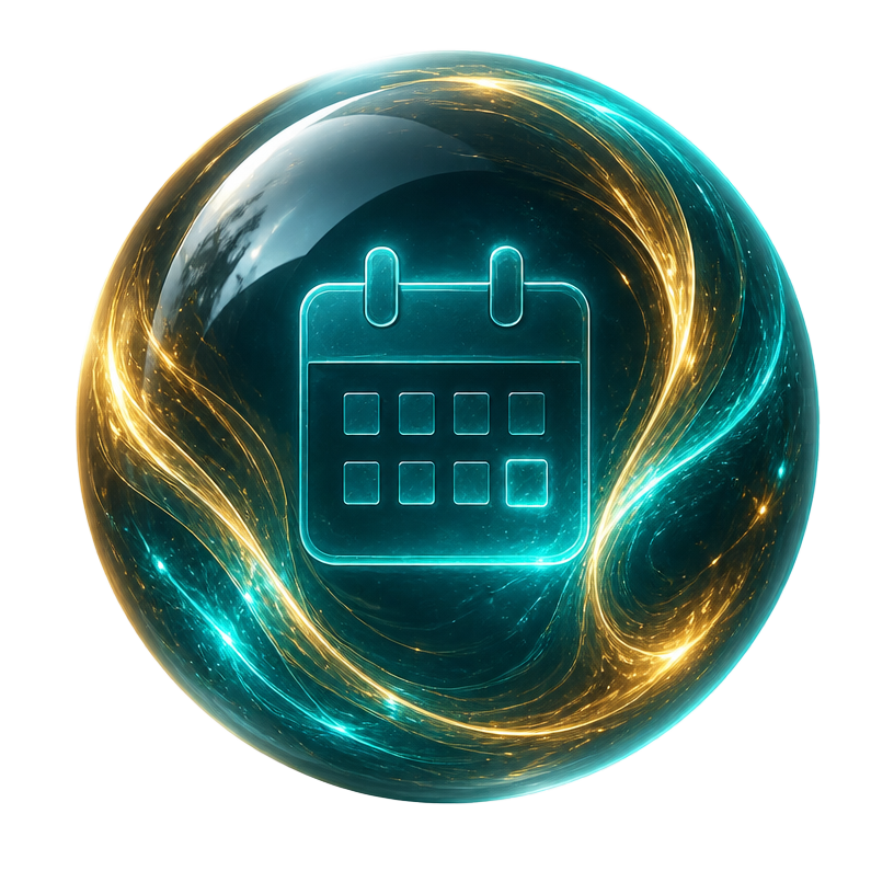 Calendar built in