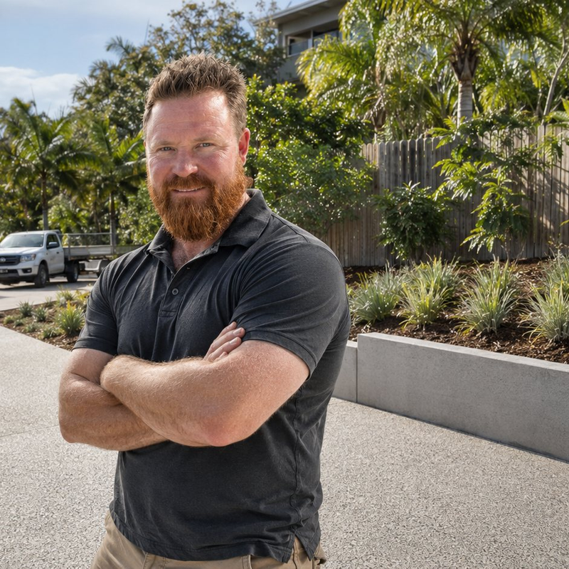Luke, Owner-operator, Noosa Fencing & Construction