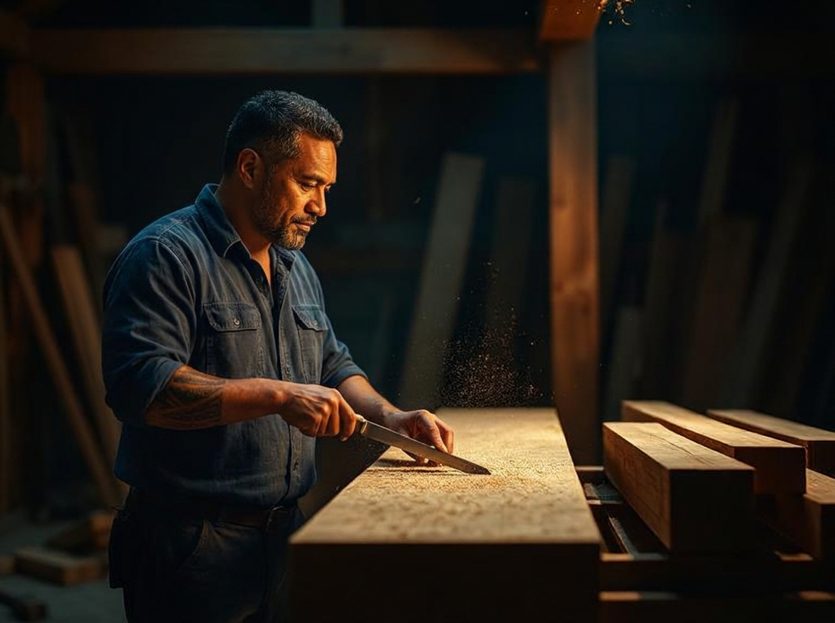 Builder and carpenter