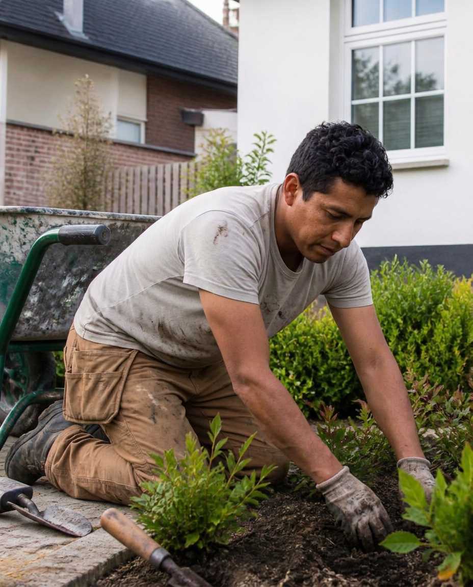 Landscaper and gardener