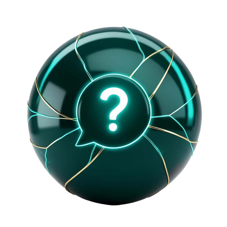 Content gaps — glowing search orb