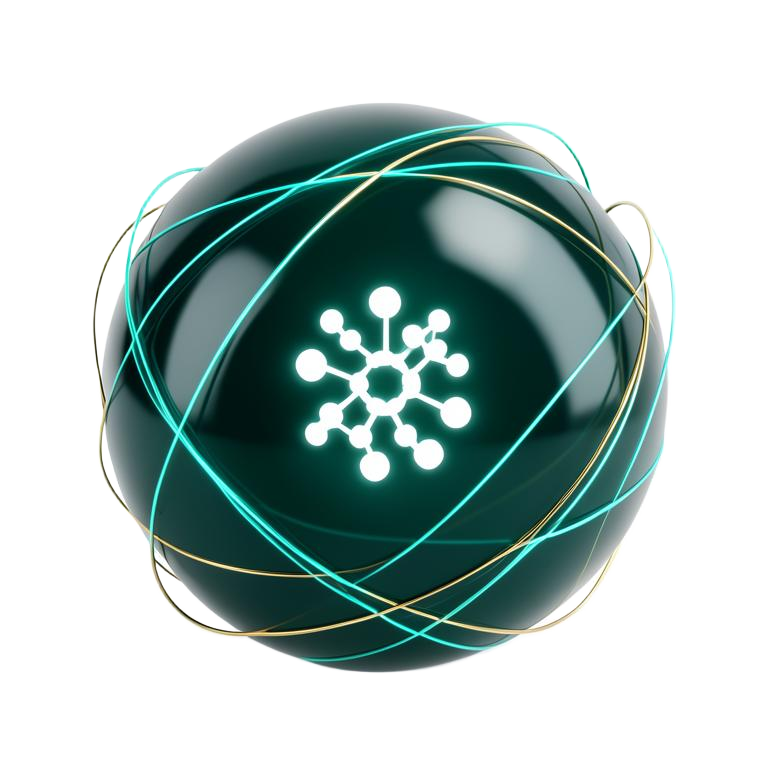 Keyword groups — glowing search orb