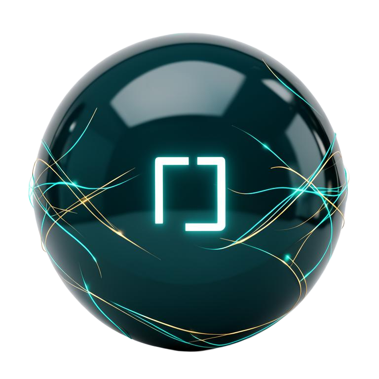 Meta descriptions — glowing search orb