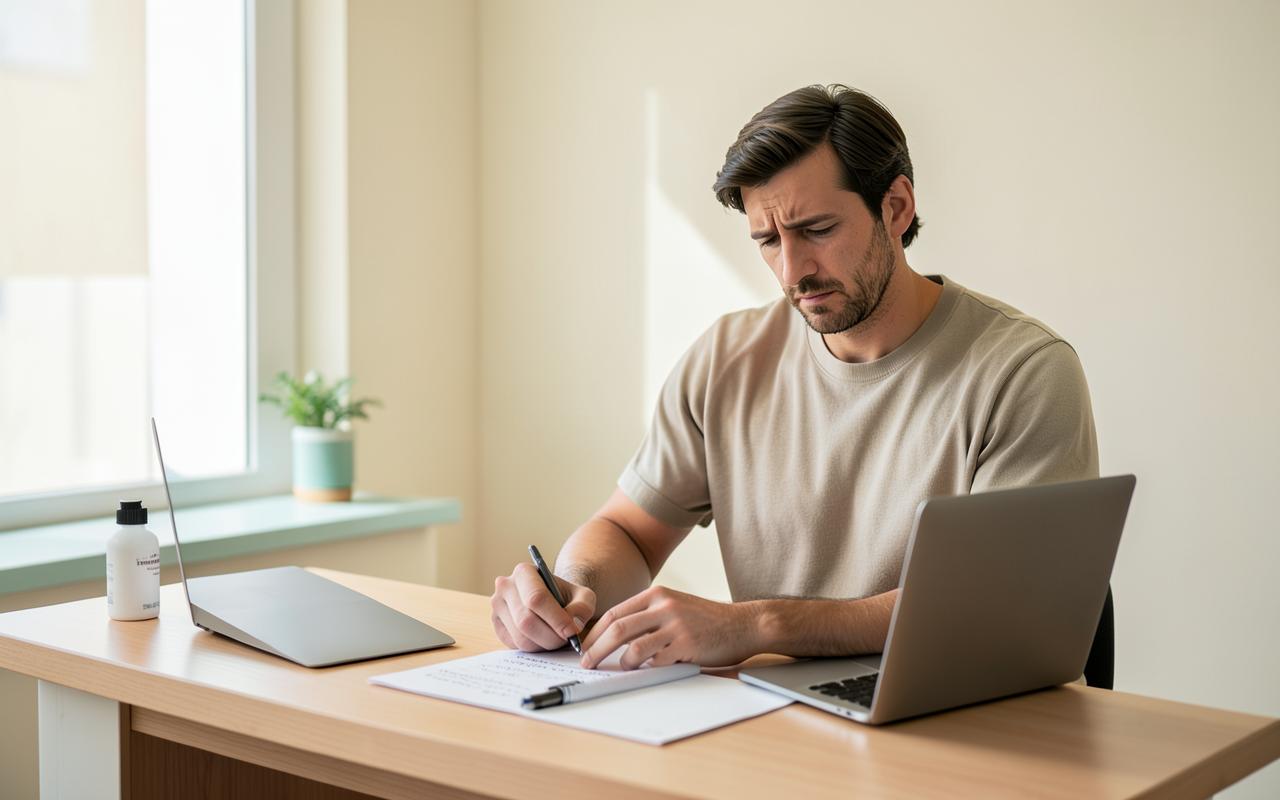 A wellness professional rebuilding the same client workflow